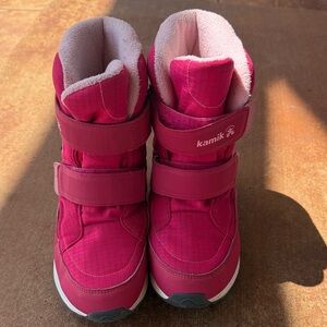 Kamik Kids Fuchsia Snow Boots